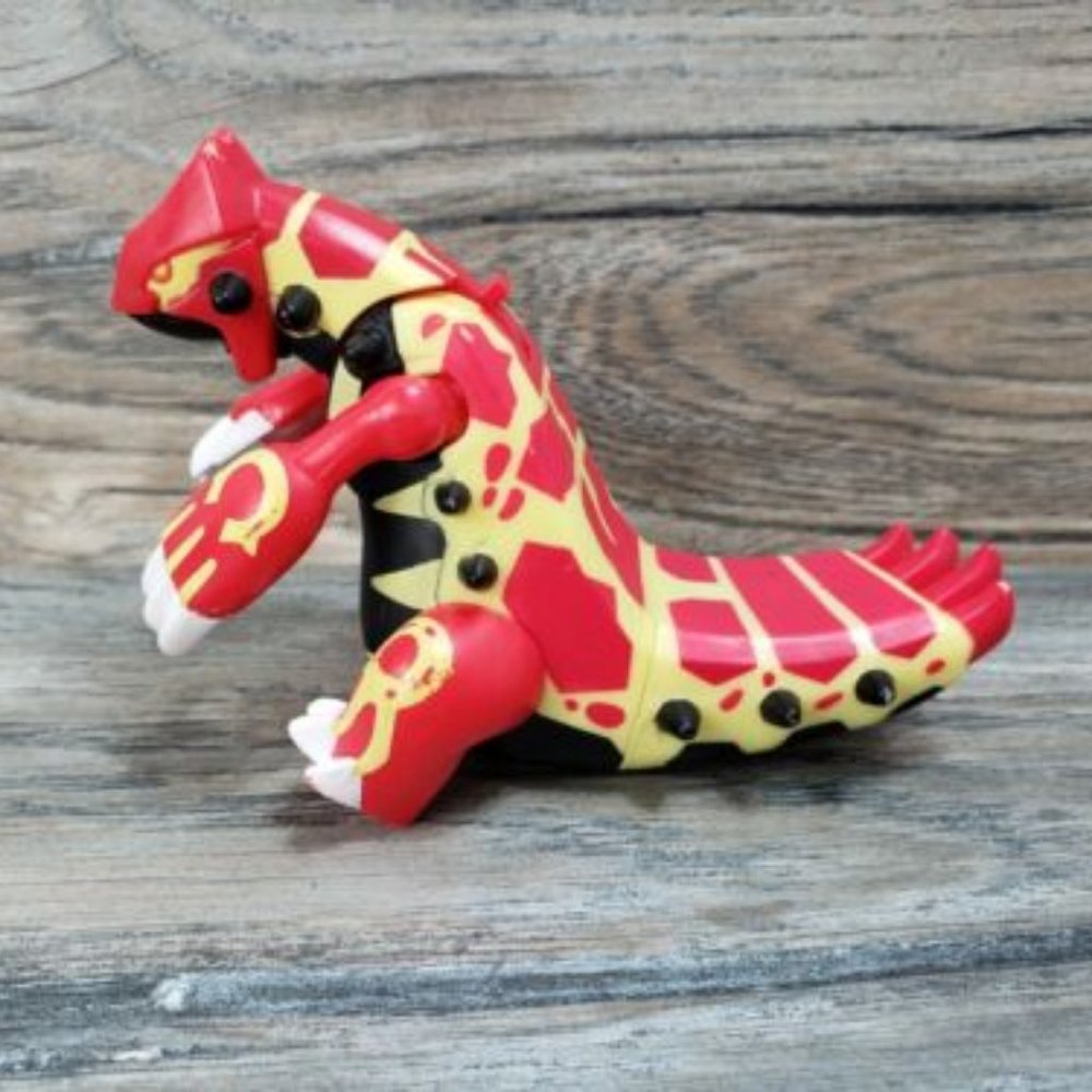 2015 McDonald's Pokemon Omega Ruby Primal Groudon FIGURE